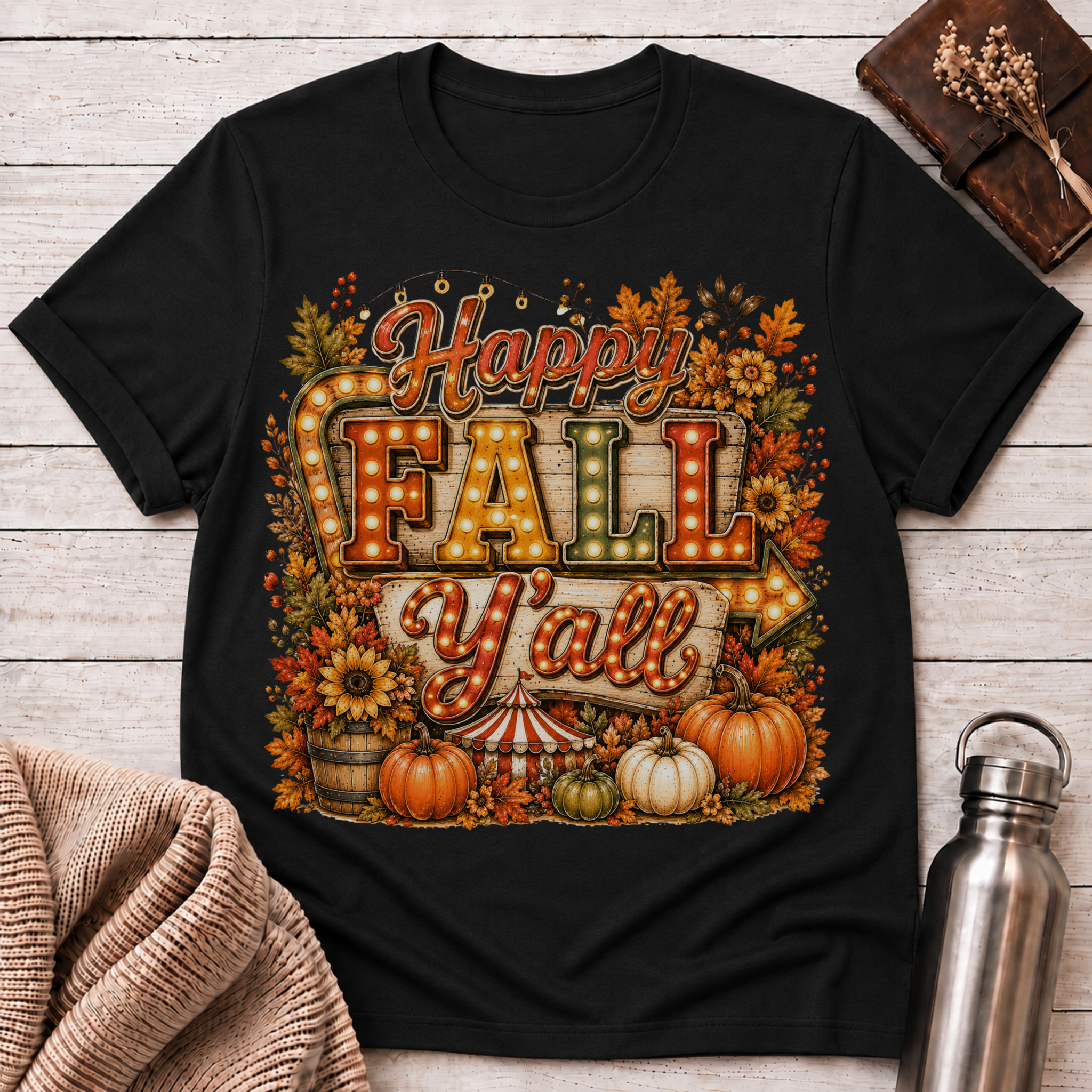 Happy Fall Y'all T-Shirt